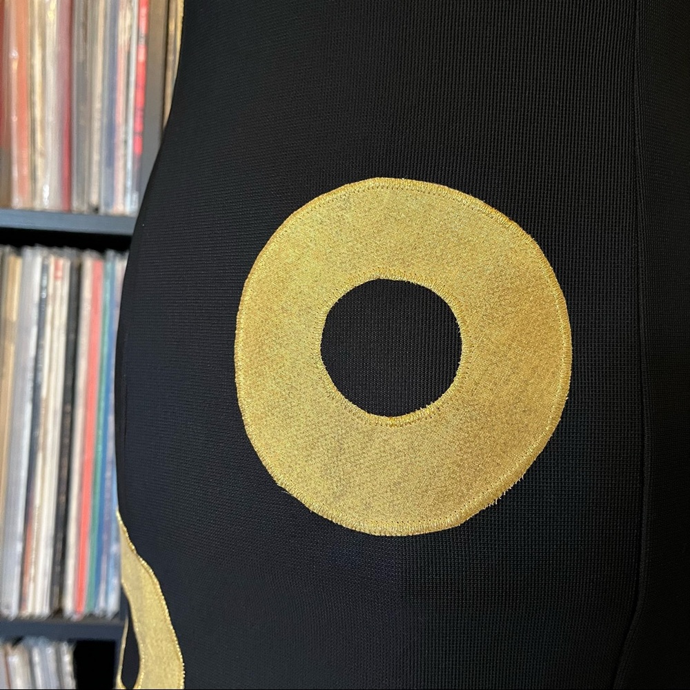 GOLDEN AGE donut dress PHISH festival sexy ♻️⭕️🖤⚡️ L - Picture 8 of 10